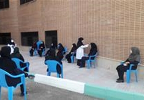 کاروان سلامت در دانشکده علوم اداری و اقتصاد و مرکز همکاریهای بین الملل