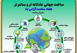 توجه ویژه در هفته سلامت برای ساخت جهانی عادلانه و سالم تر 